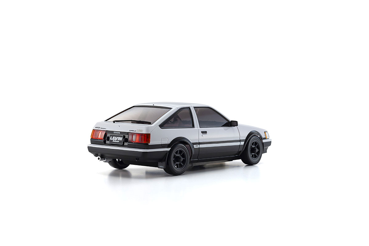 Mini-Z AWD Toyota Corolla Levin AE86 White-Black (MA020N-L/KT531P)