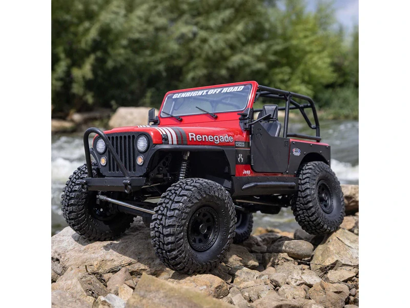 Axial SCX10 III Jeep CJ-7 1:10 4WD RTR červená