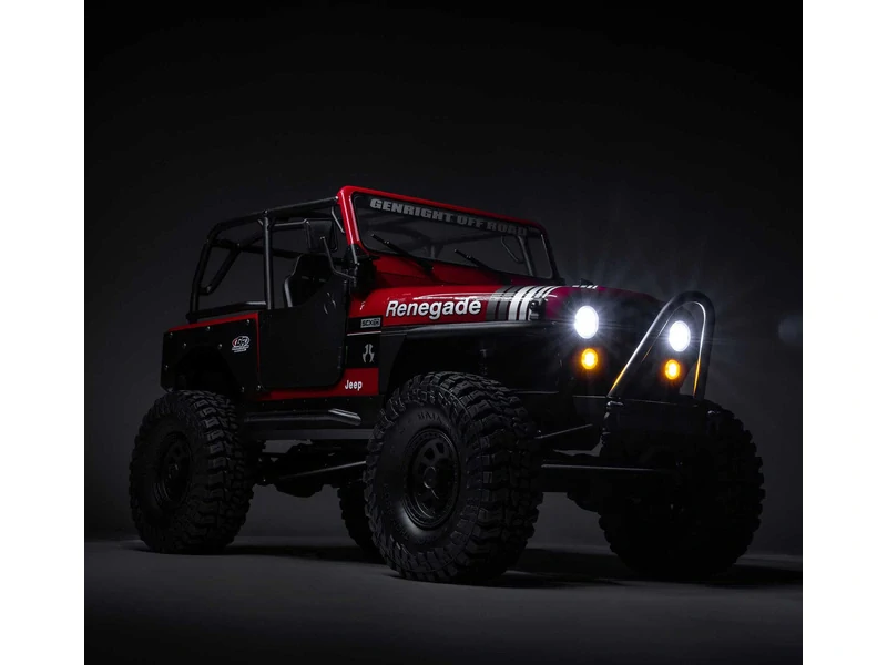 Axial SCX10 III Jeep CJ-7 1:10 4WD RTR červená