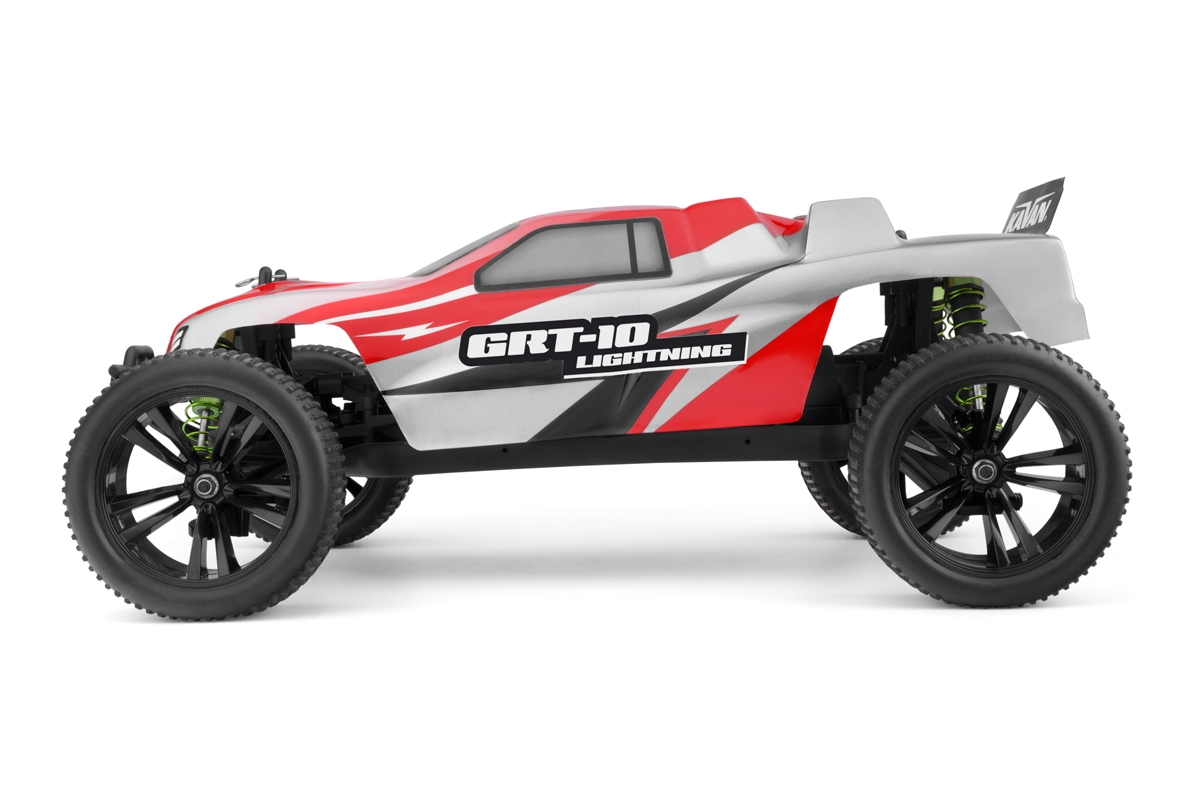 KAVAN GRT-10 Lightning 2,4 GHz 4WD Truggy 1:10 - Červený - RTR
