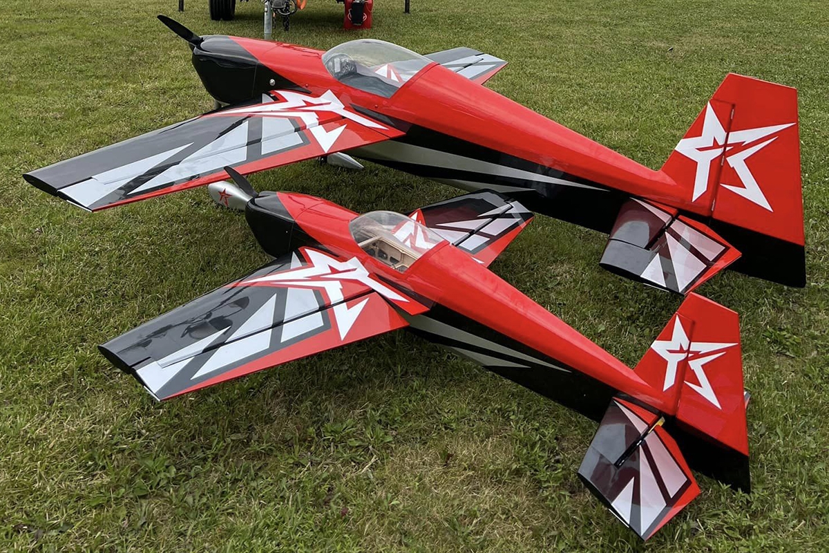 51" Slick 540 ARF - červená/černá