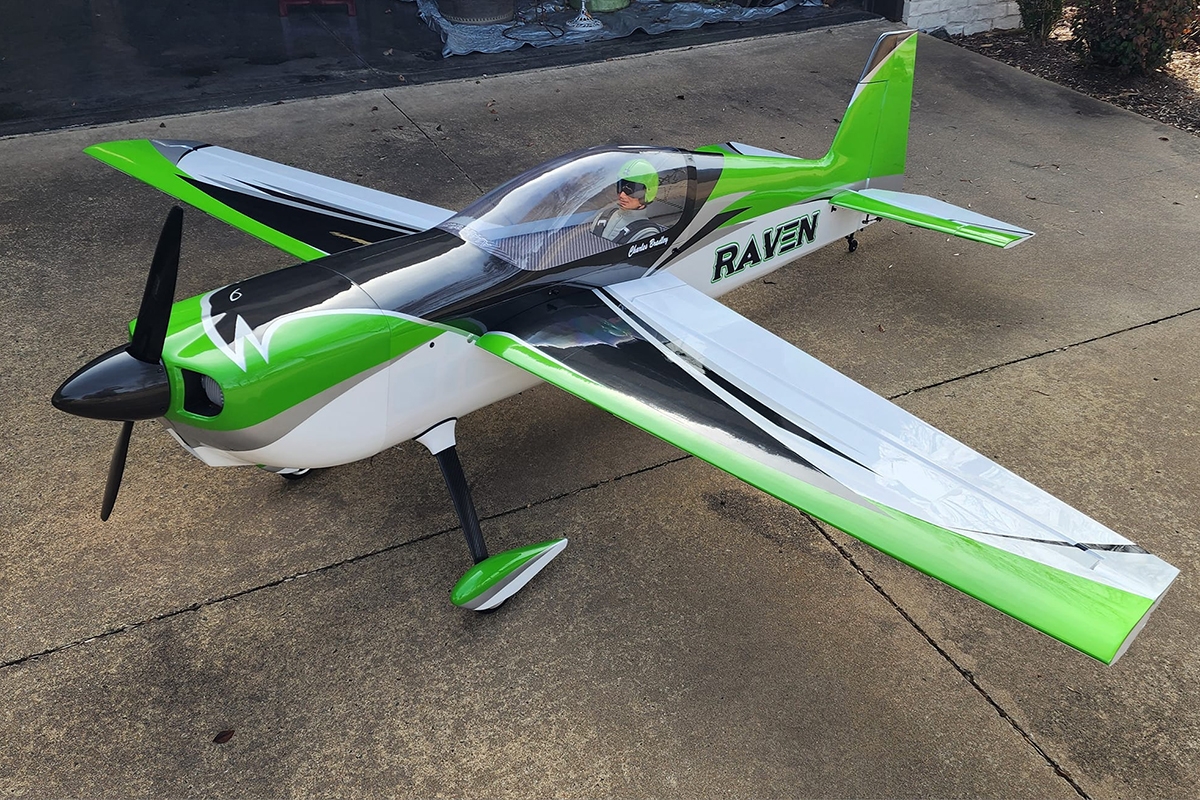 106" Raven DT ARF - zelená