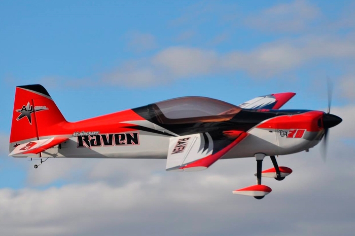 106" Raven DT ARF - červená/černá