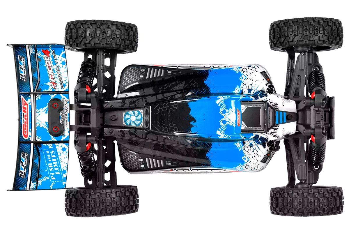 SYNCRO-4 - BUGGY 4WD 3-4S - RTR - modrá