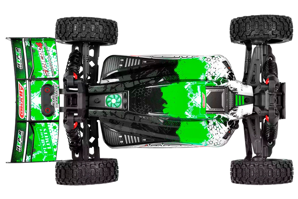 SYNCRO-4 - BUGGY 4WD 3-4S - RTR - zelená