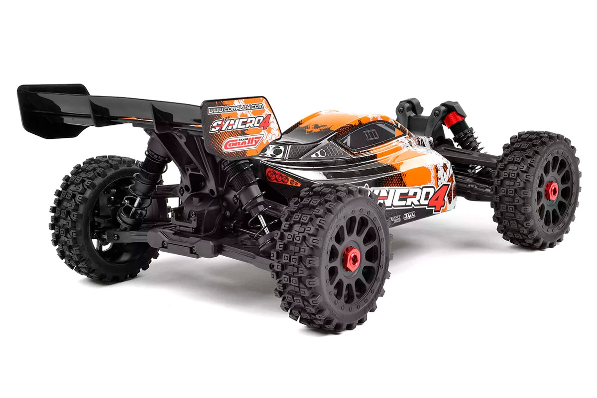 SYNCRO-4 - BUGGY 4WD 3-4S - RTR - oranžová