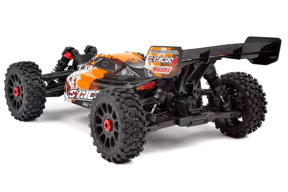 SYNCRO-4 - BUGGY 4WD 3-4S - RTR - oranžová