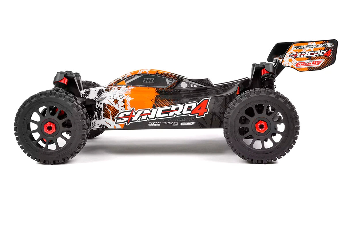 SYNCRO-4 - BUGGY 4WD 3-4S - RTR - oranžová