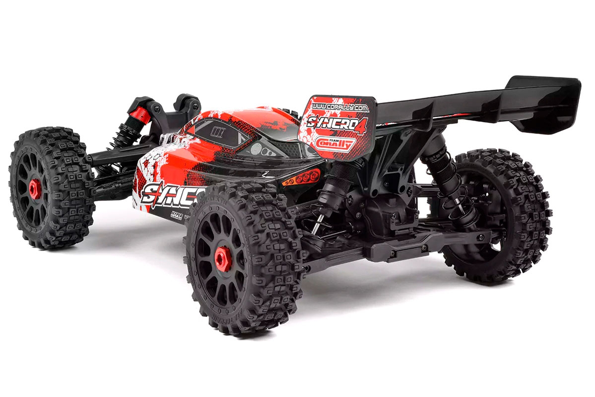 SYNCRO-4 - BUGGY 4WD 3-4S - RTR - červená