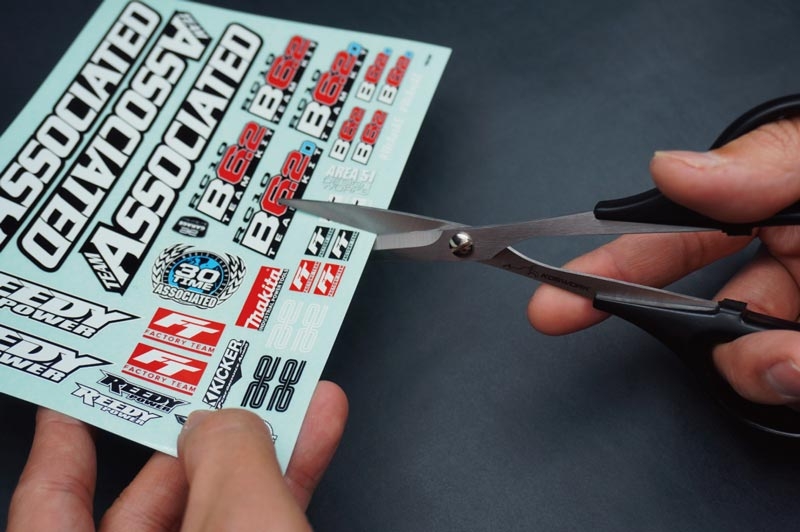 Koswork Polycarbonate Body Straight Scissors