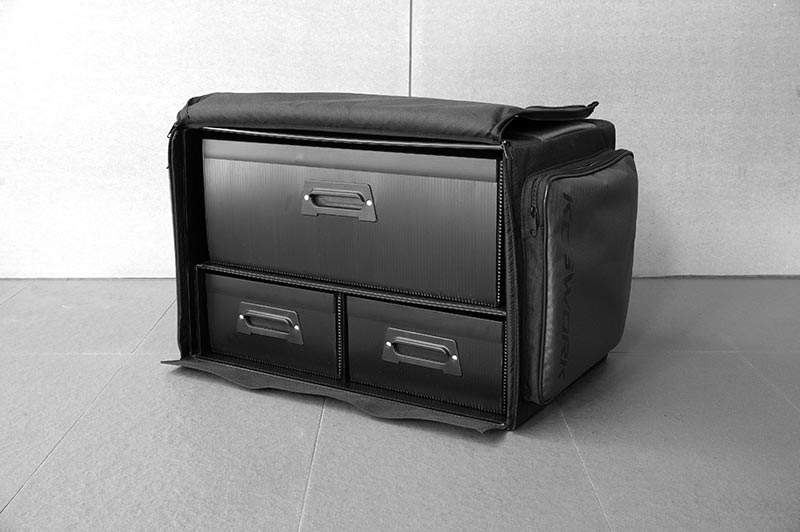 Koswork 1:10 RC Compact 3 Drawer (560x340x360mm) PP Frame