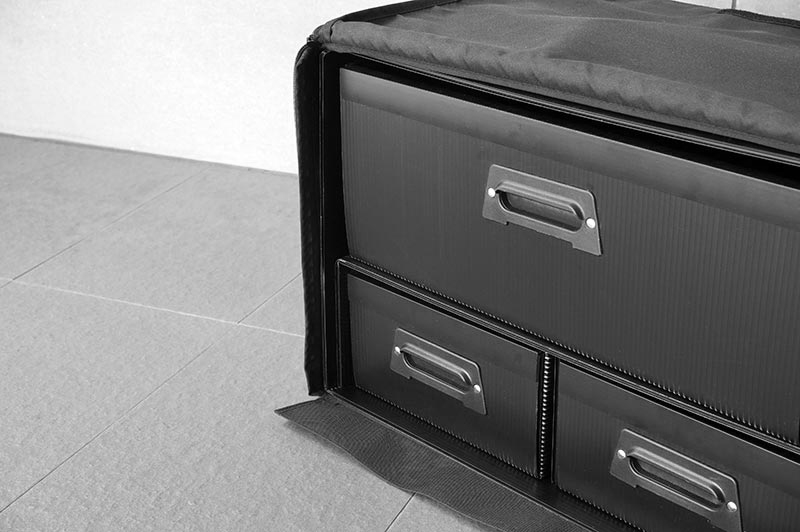Koswork 1:10 RC Compact 3 Drawer (560x340x360mm) PP Frame