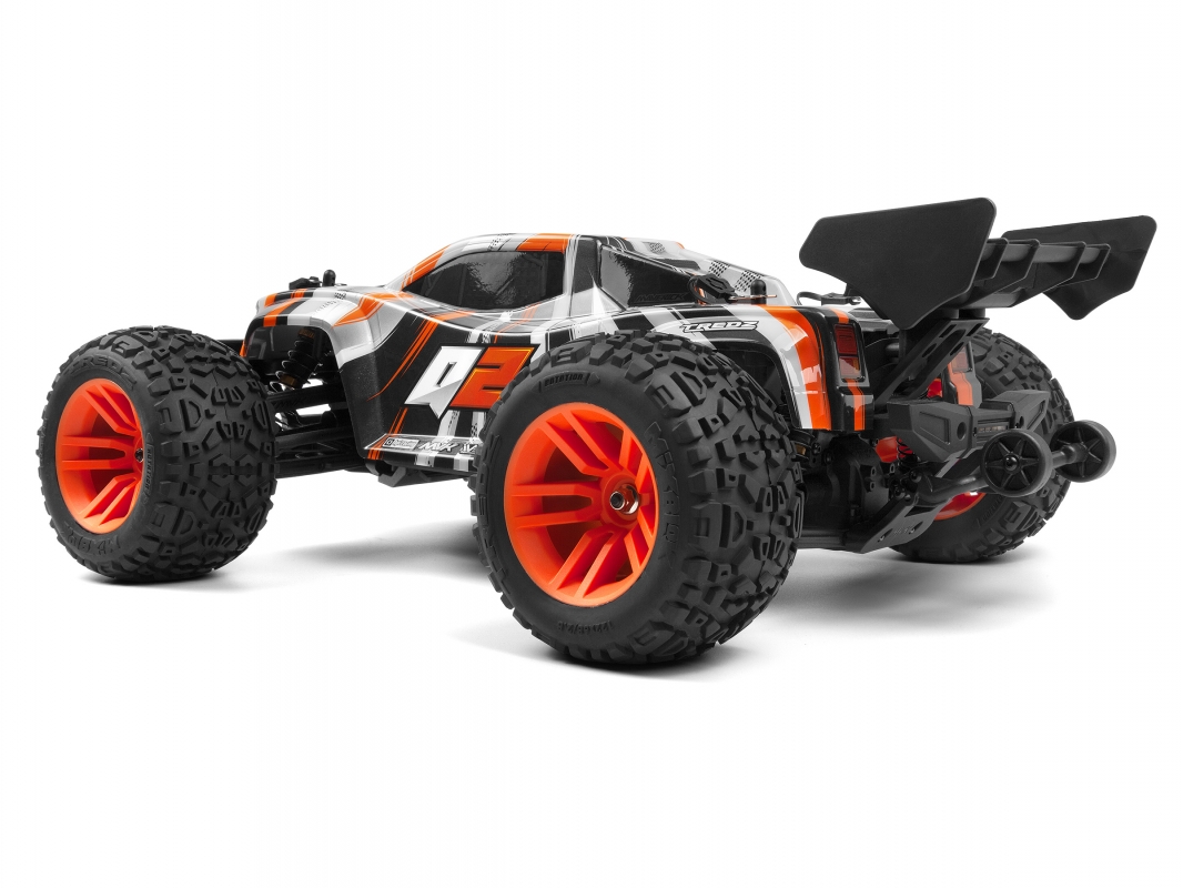 Quantum2 XT 1/10th Stadium Truck - Oranžový