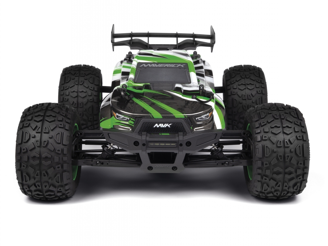 Quantum2 XT Flux 1/10th Stadium Truck - Zelený