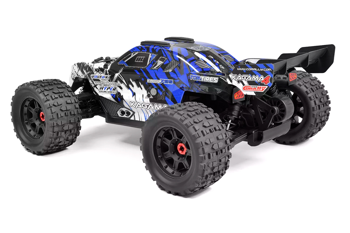 KAGAMA-4 - Monster Truck 4WD 3-4S - RTR - modrá
