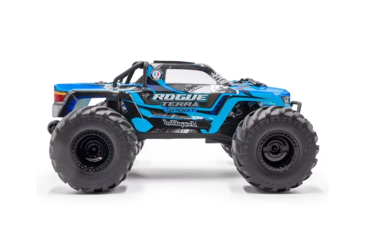 ROGUE TERRA SPORT RTR Brushless Monster Truck 4WD, modrá