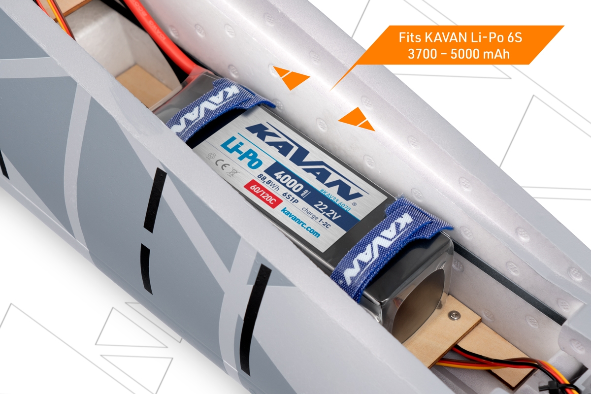 KAVAN L-39 Skyfox 1088mm - bílá