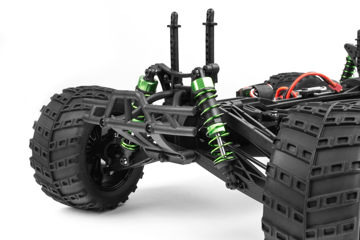 KAVAN GRT-10 Thunder 2,4 GHz 4WD Monster Truck 1:10 - Červený - RTR