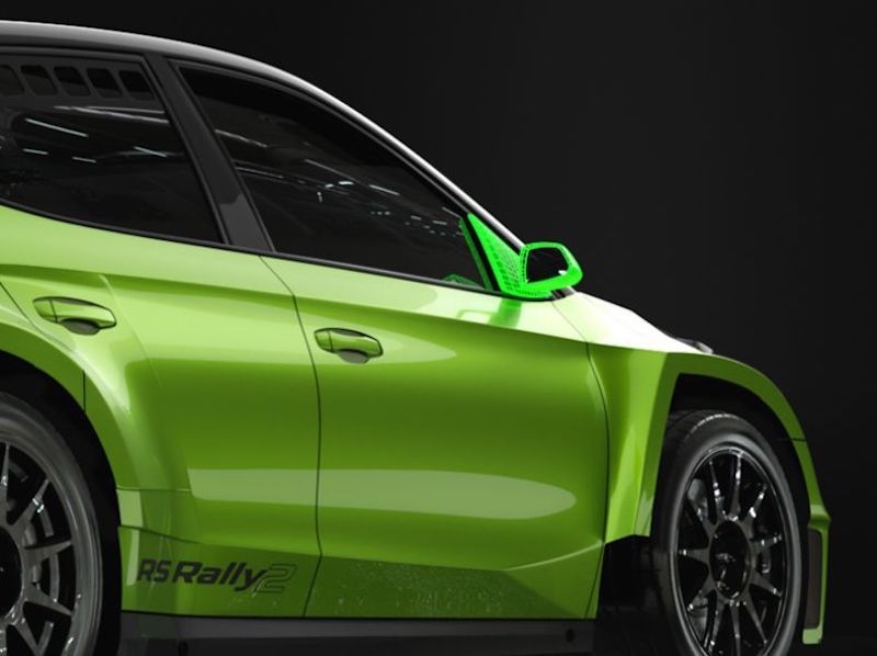 Zpětná zrcátka pro ŠKODA Fabia RS Rally2 1/10