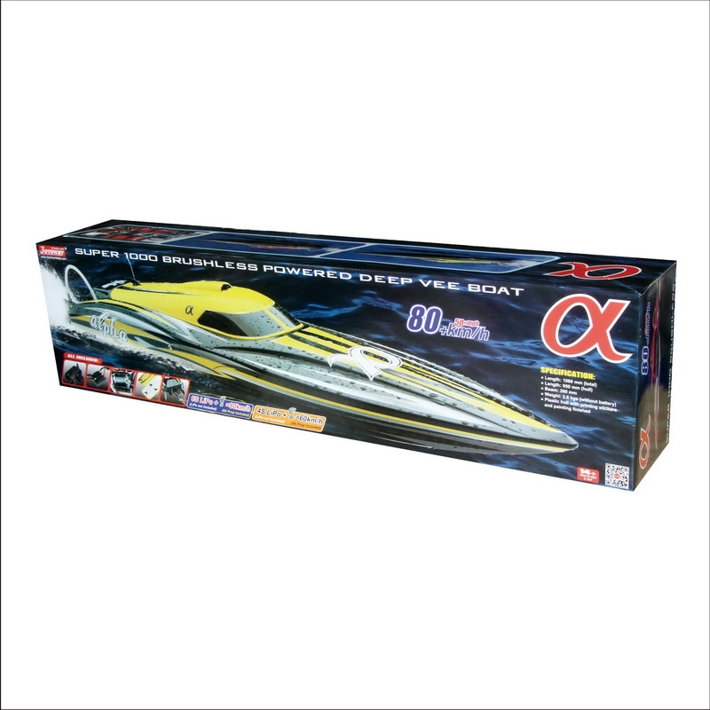 Alpha 1000mm RTR brushless žlutá