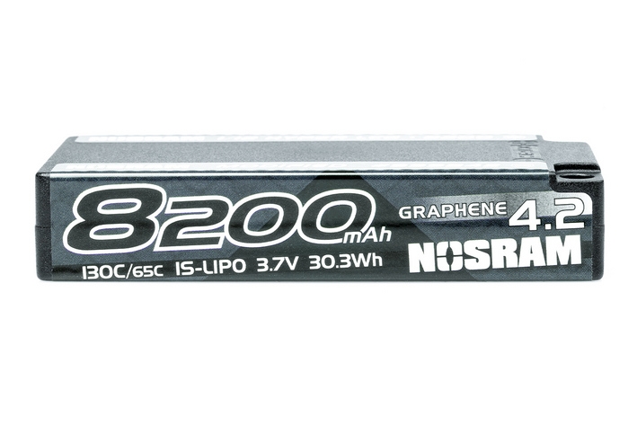 NOSRAM 1/12 Hyper LCG Modified GRAPHENE-4.2 8200mAh Hardcase akumulátor - 3.7V - 130C/65C
