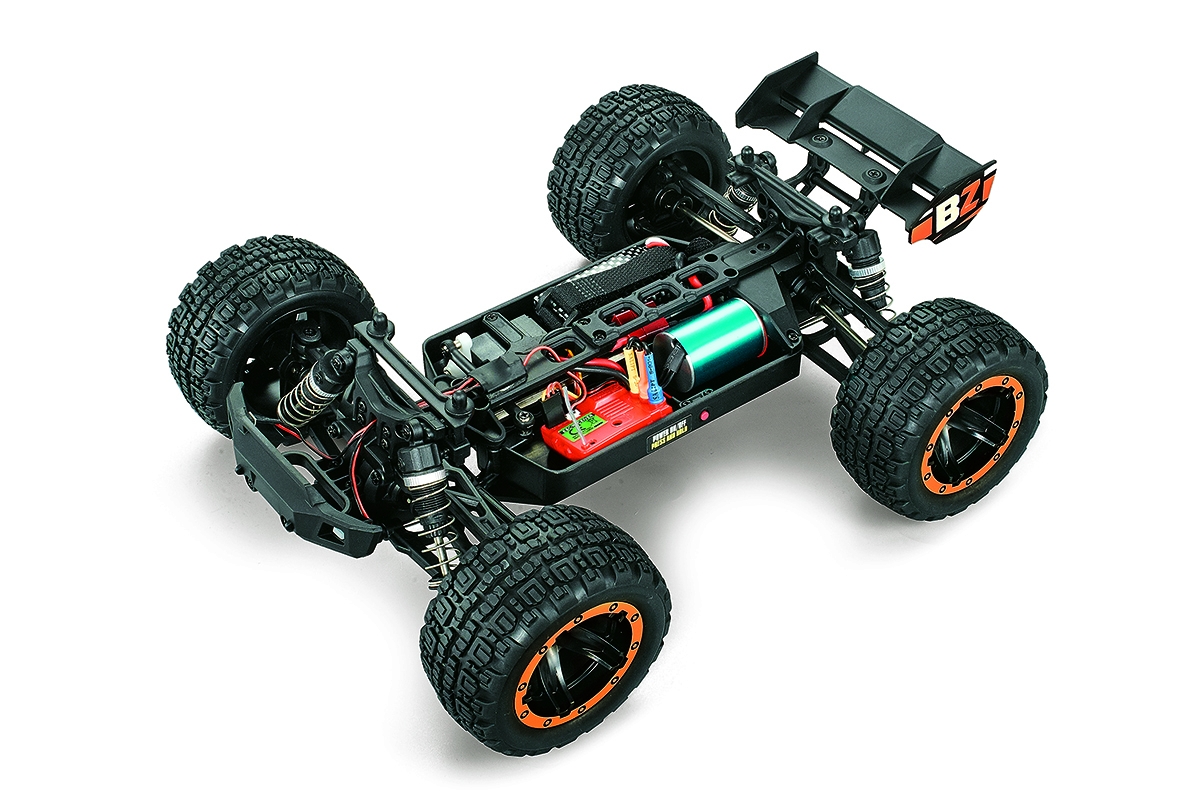 Slyder ST Turbo 1/16 4WD 2S Brushless - Oranžový