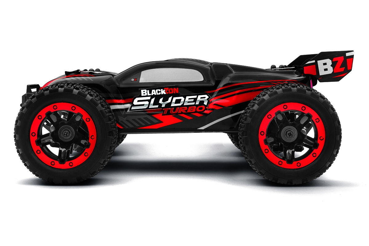 Slyder ST Turbo 1/16 4WD 2S Brushless - Červený