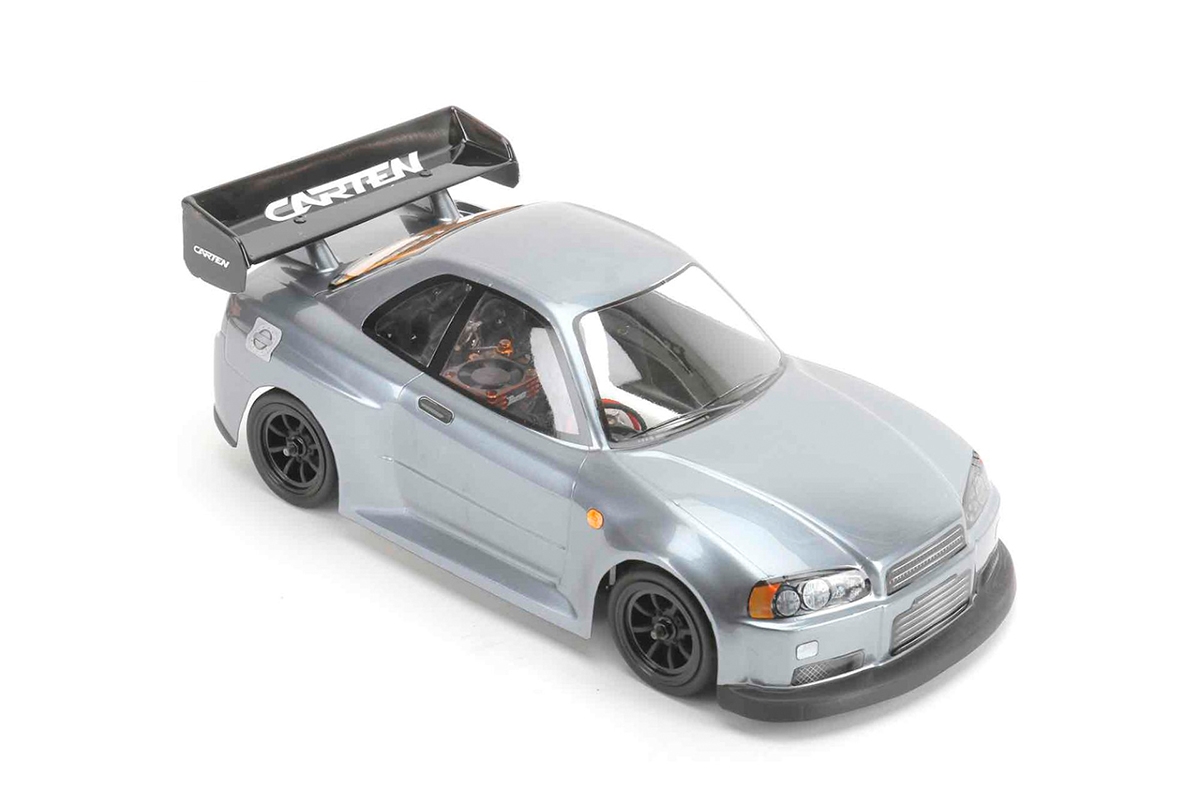 CARTEN R34 1/10 M-Chassis 225mm lexanová karoserie