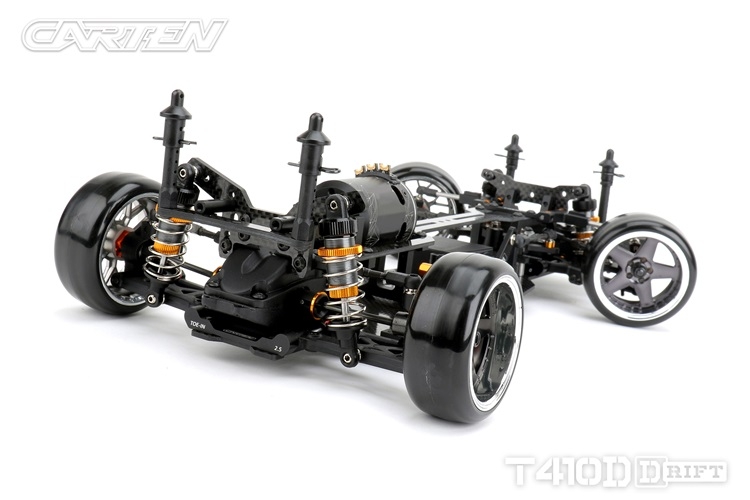 CARTEN T410D DRIFT CAR 1/10 RWD stavebnice