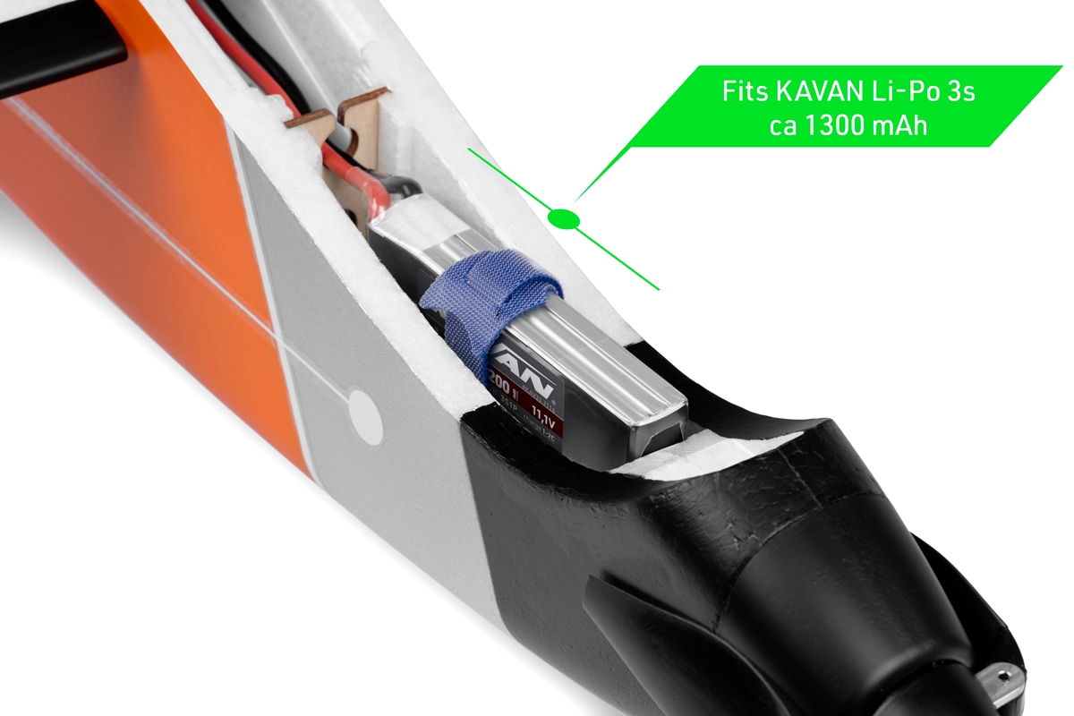 KAVAN Twisty 1512mm - oranžová