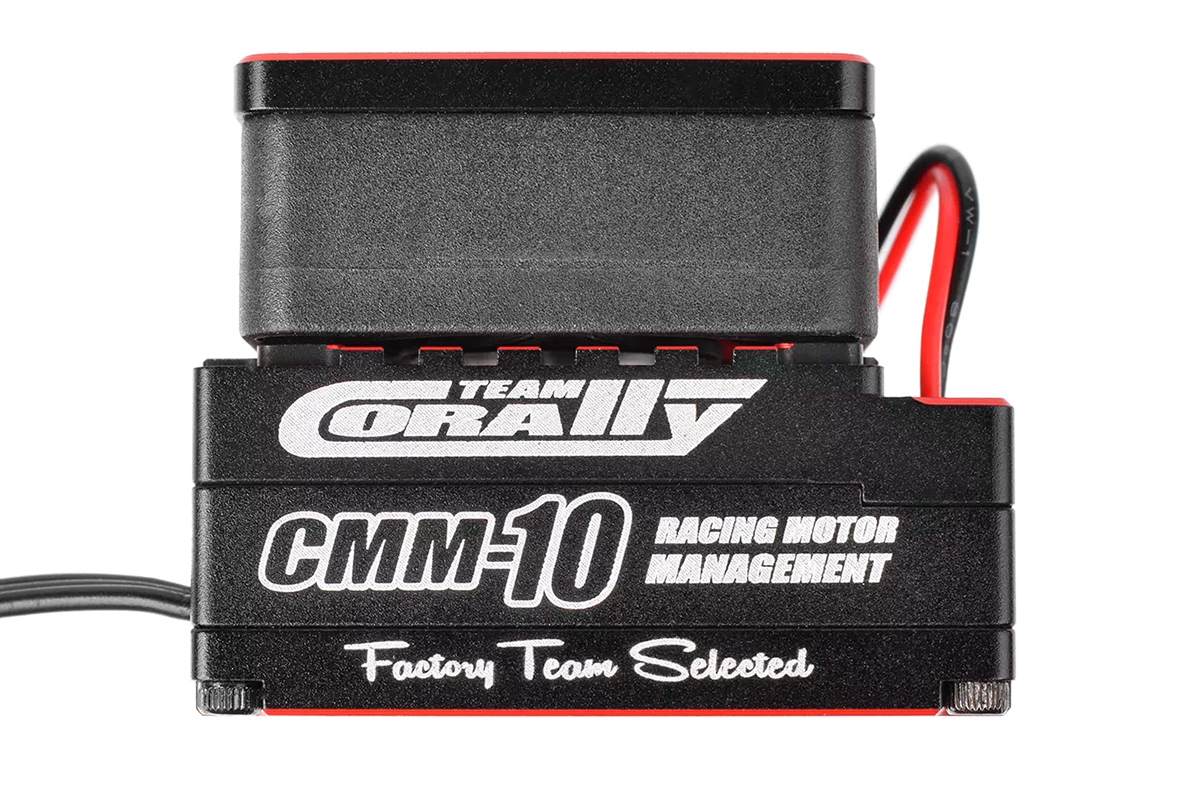 CMM-10 Racing Controller - 2-3S - 220A - senzorový regulátor - černý/červený