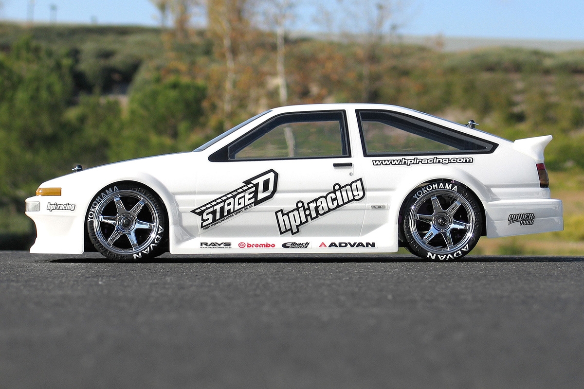Čirá karoserie Toyota Trueno AE86 (190 mm)