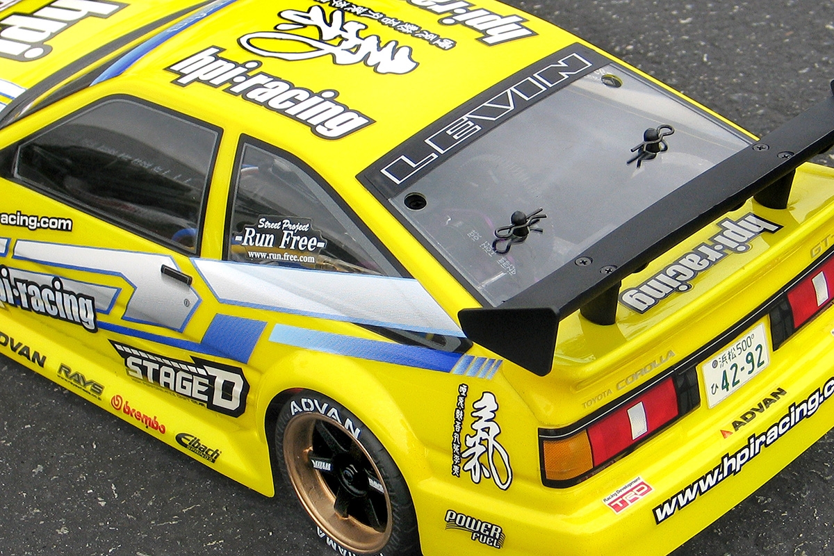 Čirá karoserie Toyota Levin AE86 (190 mm)