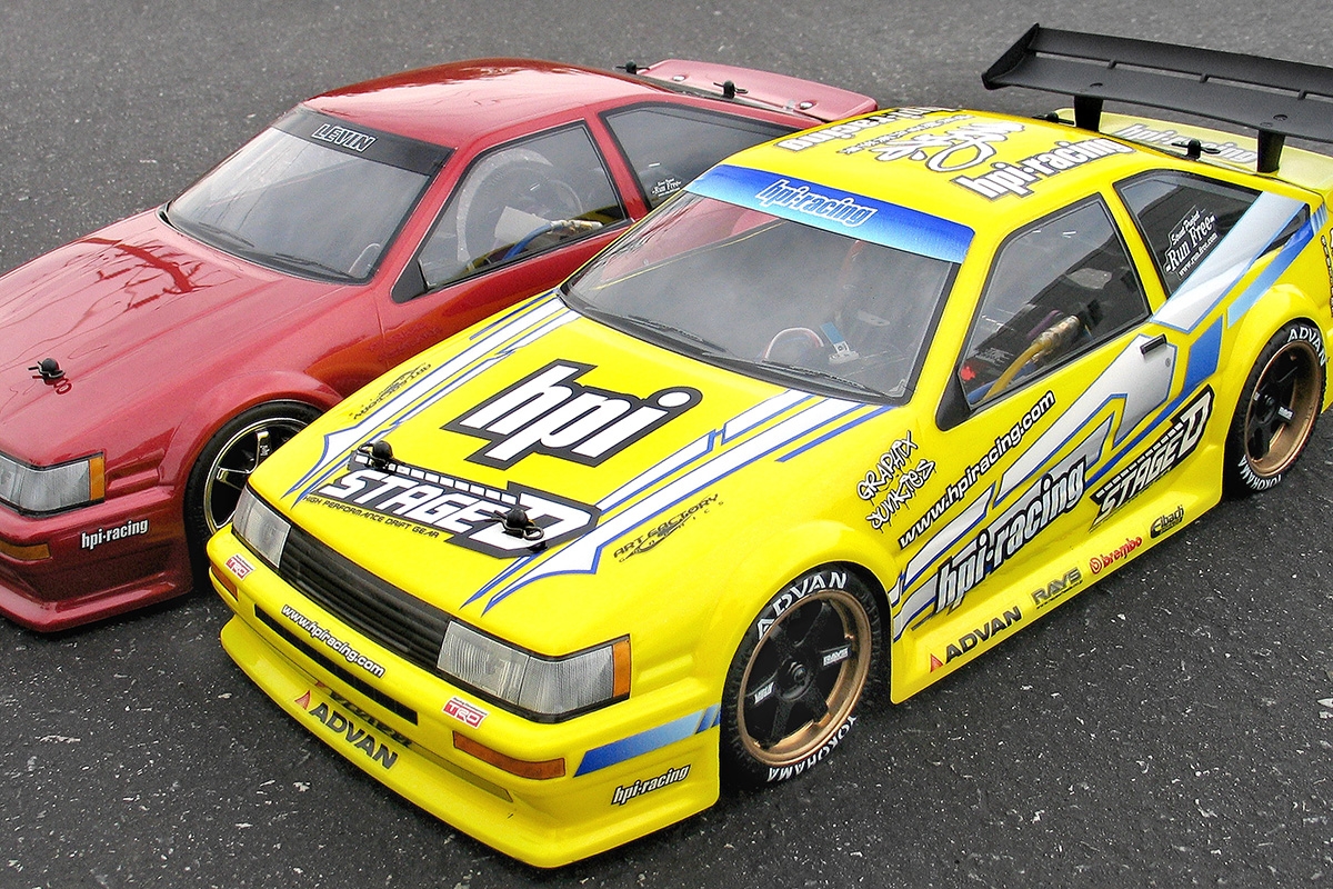 Čirá karoserie Toyota Levin AE86 (190 mm)