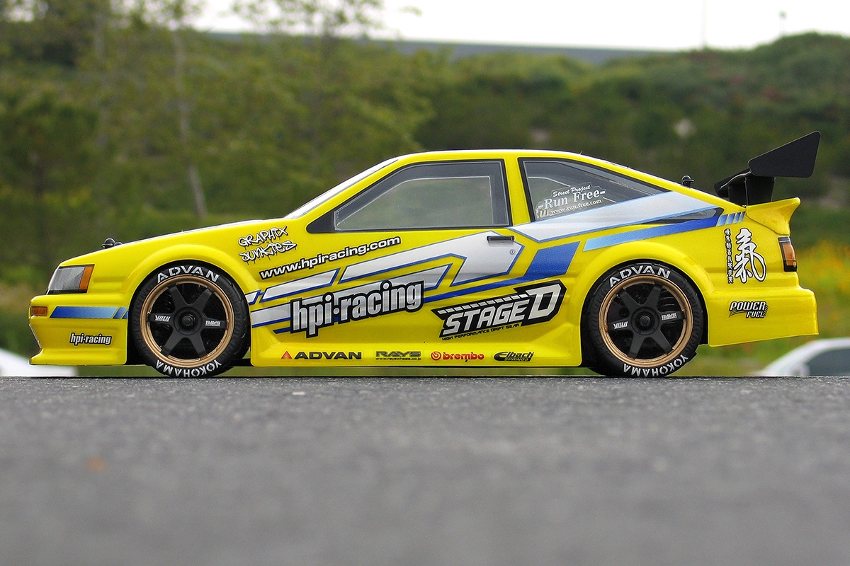 Čirá karoserie Toyota Levin AE86 (190 mm)