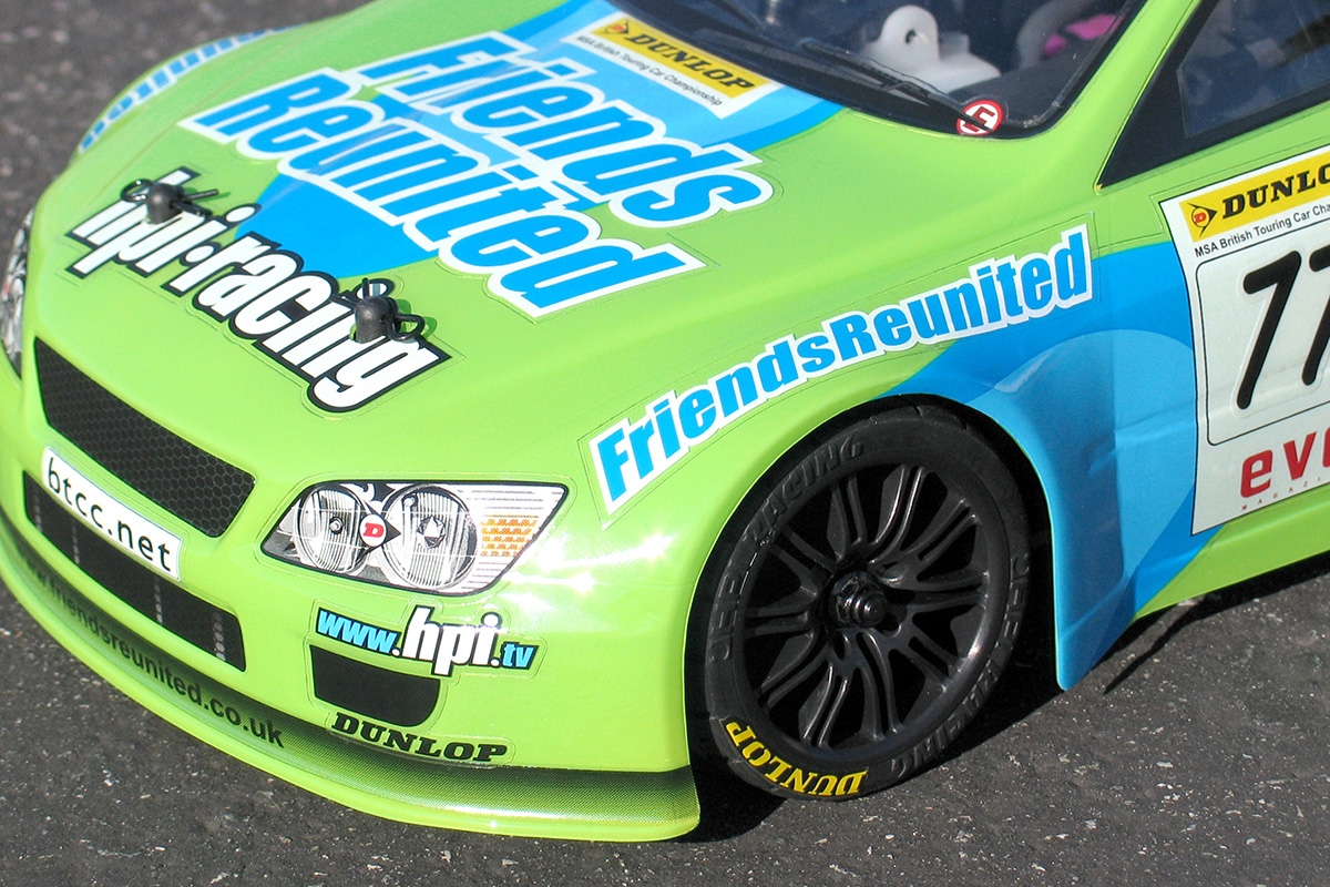 Čirá karoserie Lexus IS200 BTCC (200 mm)