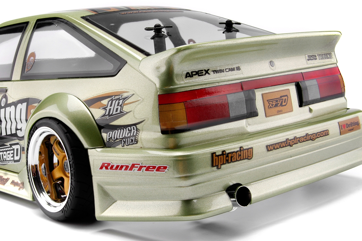 Čirý body kit Stage-D Toyota Trueno AE86