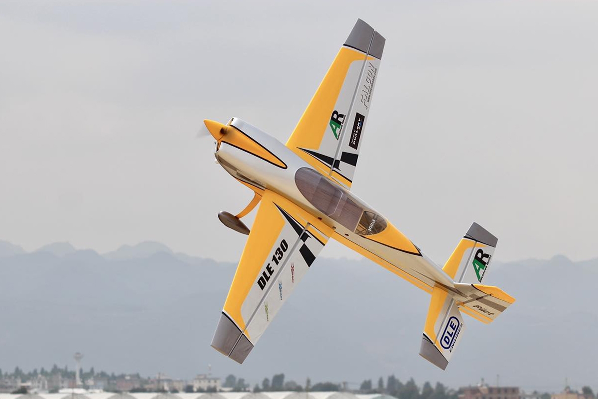 115" Extra NG 2920mm 150cc Žluto-Stříbrná