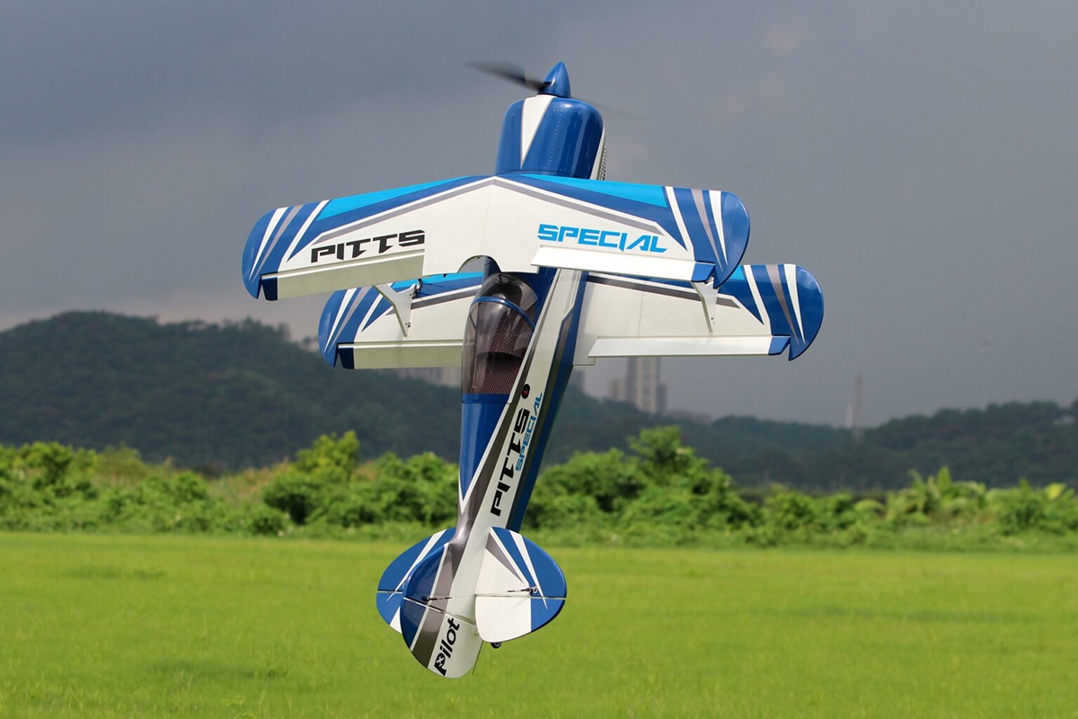 73" Pitts S2B Modrý (1,85m)