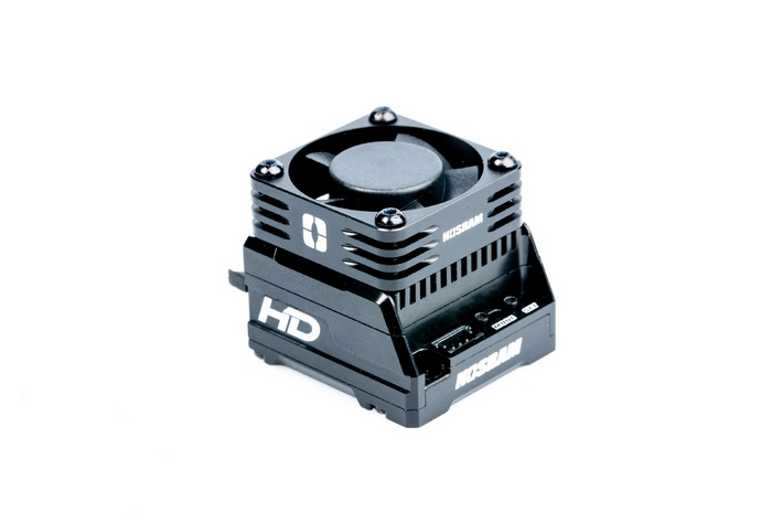 NOSRAM Hliníkový HighRev. ventilátor pro regulátory 30x30x10mm - 1S/2S - ESC konektor