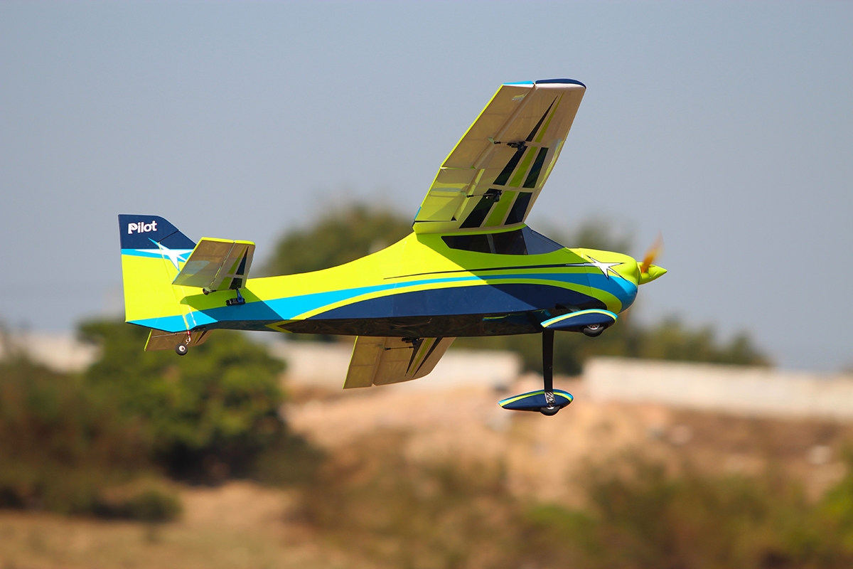 67" SkyWolf V2 (1,71m) Zeleno/Modrý