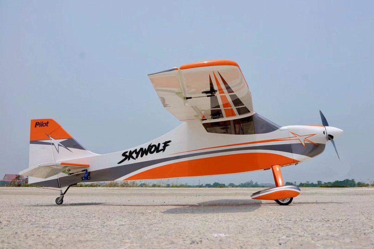 67" SkyWolf V2 (1,71m) Oranžovo/Modrý