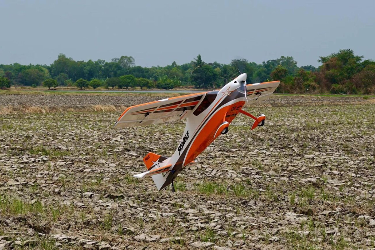 67" SkyWolf V2 (1,71m) Oranžovo/Modrý