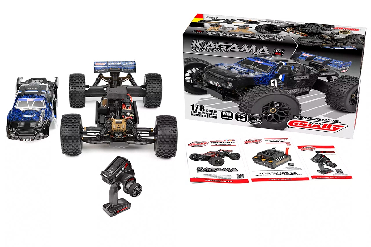 KAGAMA XP 6S - Limited Edition - RTR - Brushless Power 6S - modrý