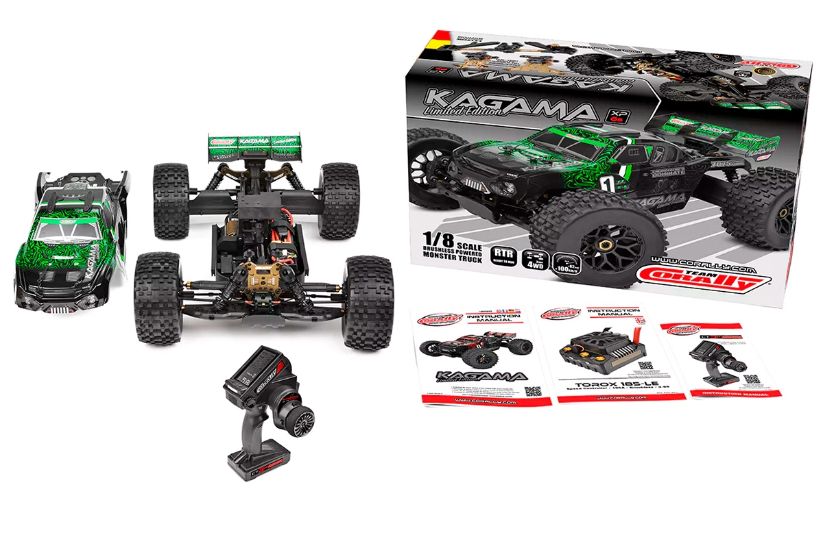 KAGAMA XP 6S - Limited Edition - RTR - Brushless Power 6S - zelený