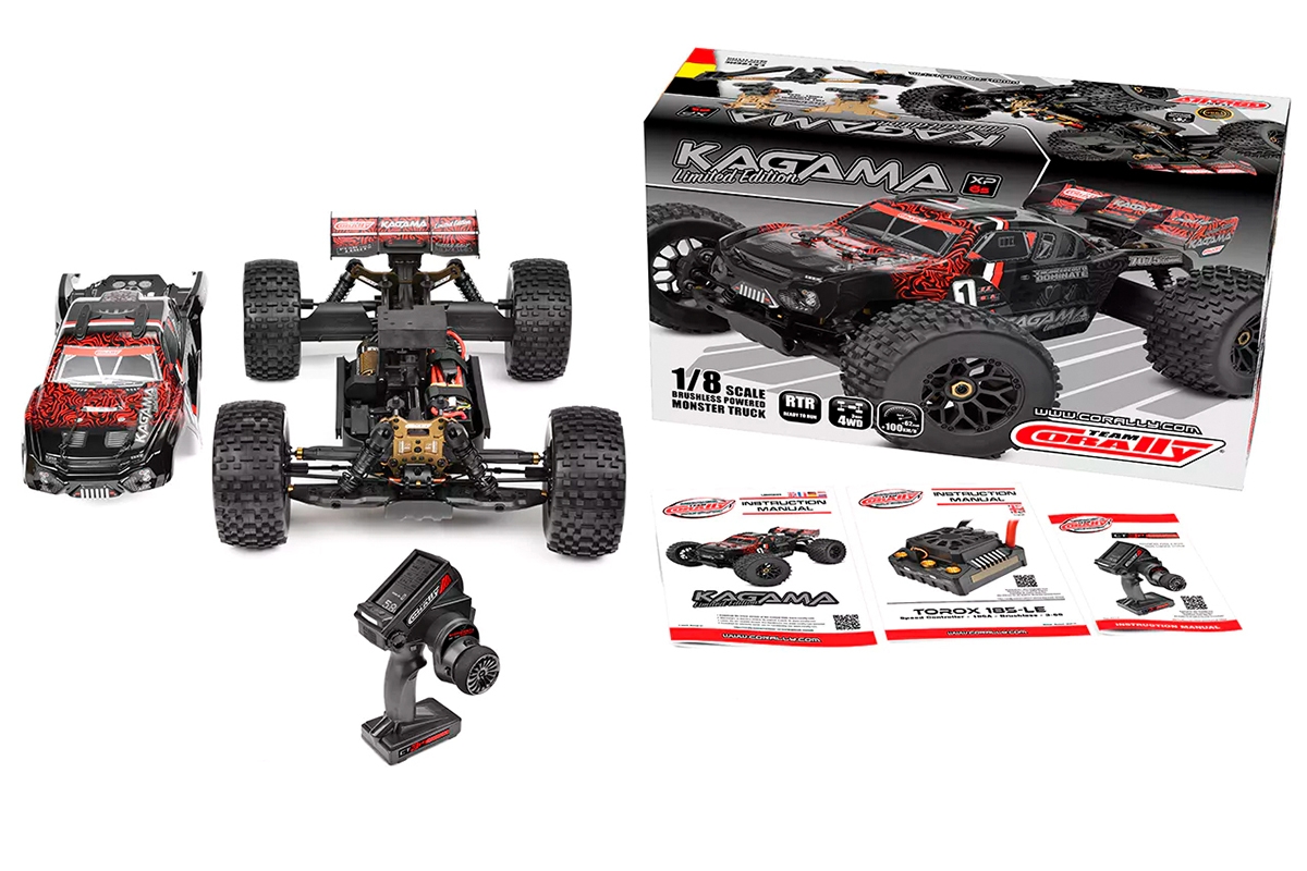 KAGAMA XP 6S - Limited Edition - RTR - Brushless Power 6S - červený