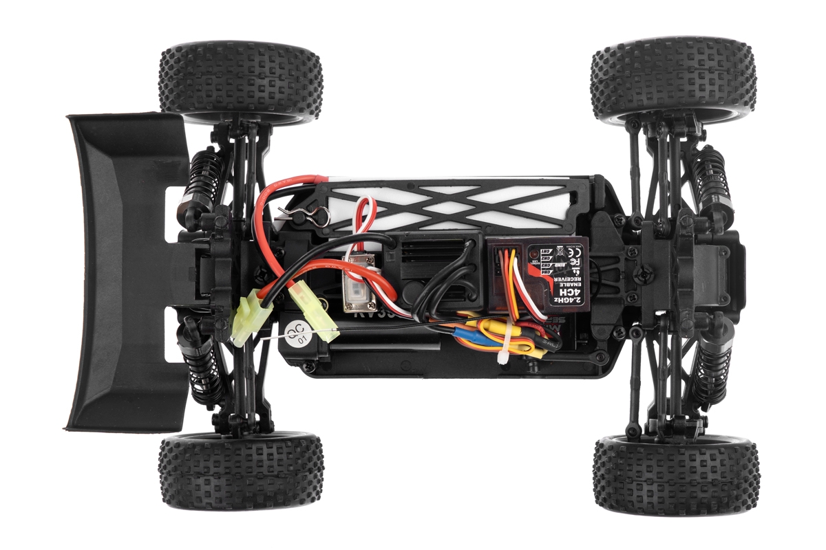 HiMOTO 1:18 Buggy SPINO Brushless 2,4 GHz RTR set, červená