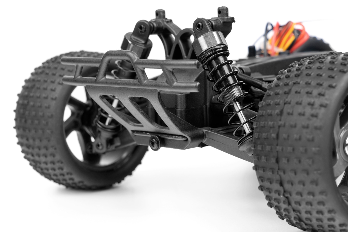 HiMOTO 1:18 Truggy CENTRO Brushless 2,4 GHz RTR set, červená