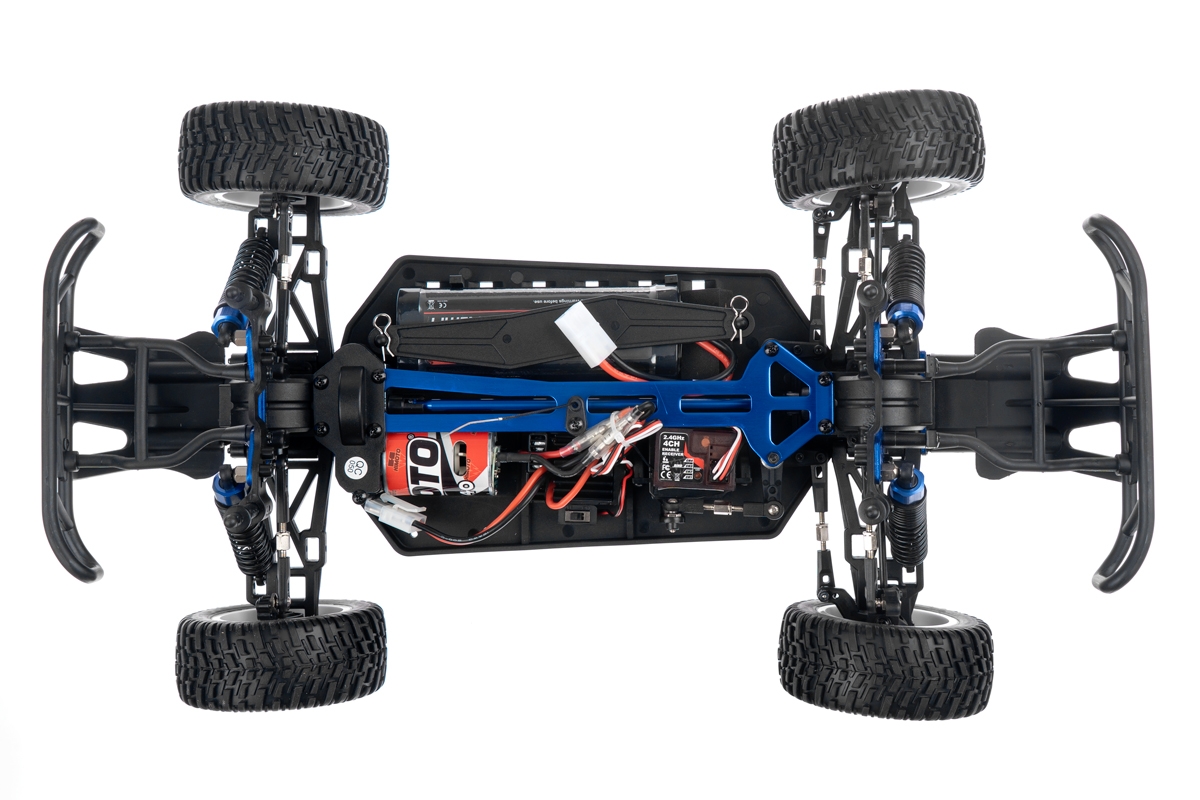 HiMOTO 1:10 Short Course Truck 2,4 GHz RTR set, modrá
