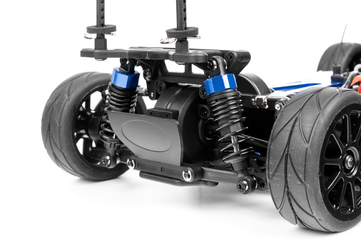 HiMOTO 1:10 Onroad NASCADA Brushless 2,4 GHz RTR set, červená